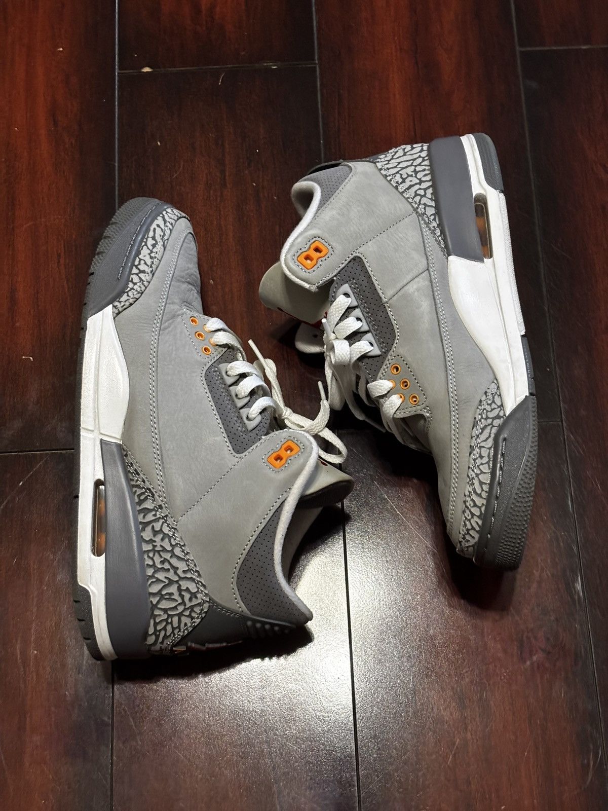 Nike Nike Air Jordan Cool Grey 3 Size US 8.5 / EU 41-42 - 5 Thumbnail