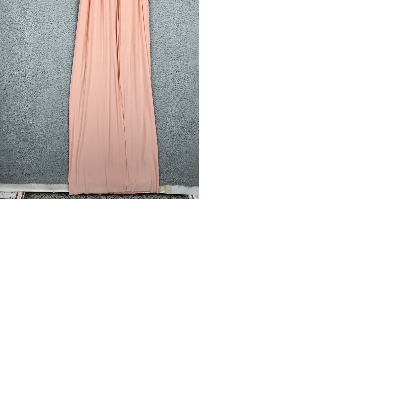 MISA Los Angeles MISA Los Angeles Women's Blush Pink Party Cocktail Dress XS Midi A-Line V-Neck Sleeveless Flaws Pattern: Solid Color: Pink Brand: Misa Los Angeles Size XS / US 0-2 / IT 36-38 - 9 Thumbnail