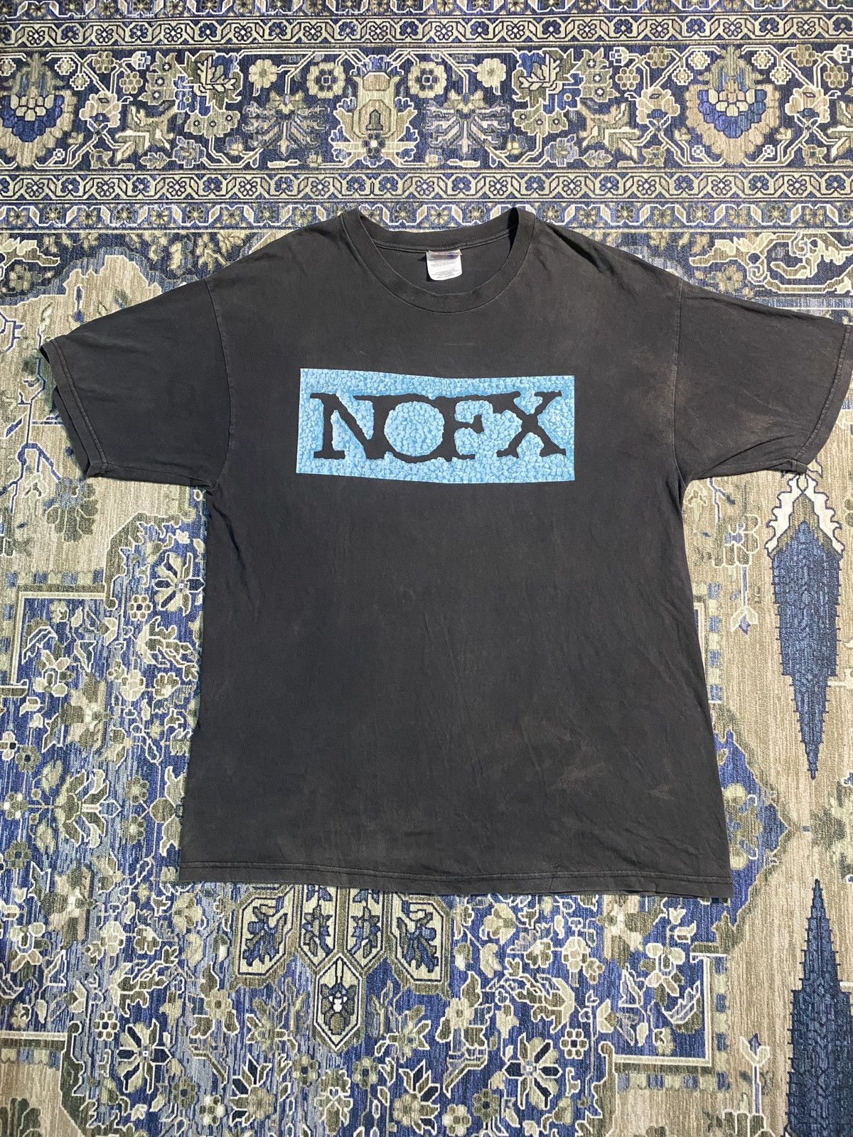 Band Tees × Vintage Vintage NOFX Pump Up The Valuum Whirled Tour 