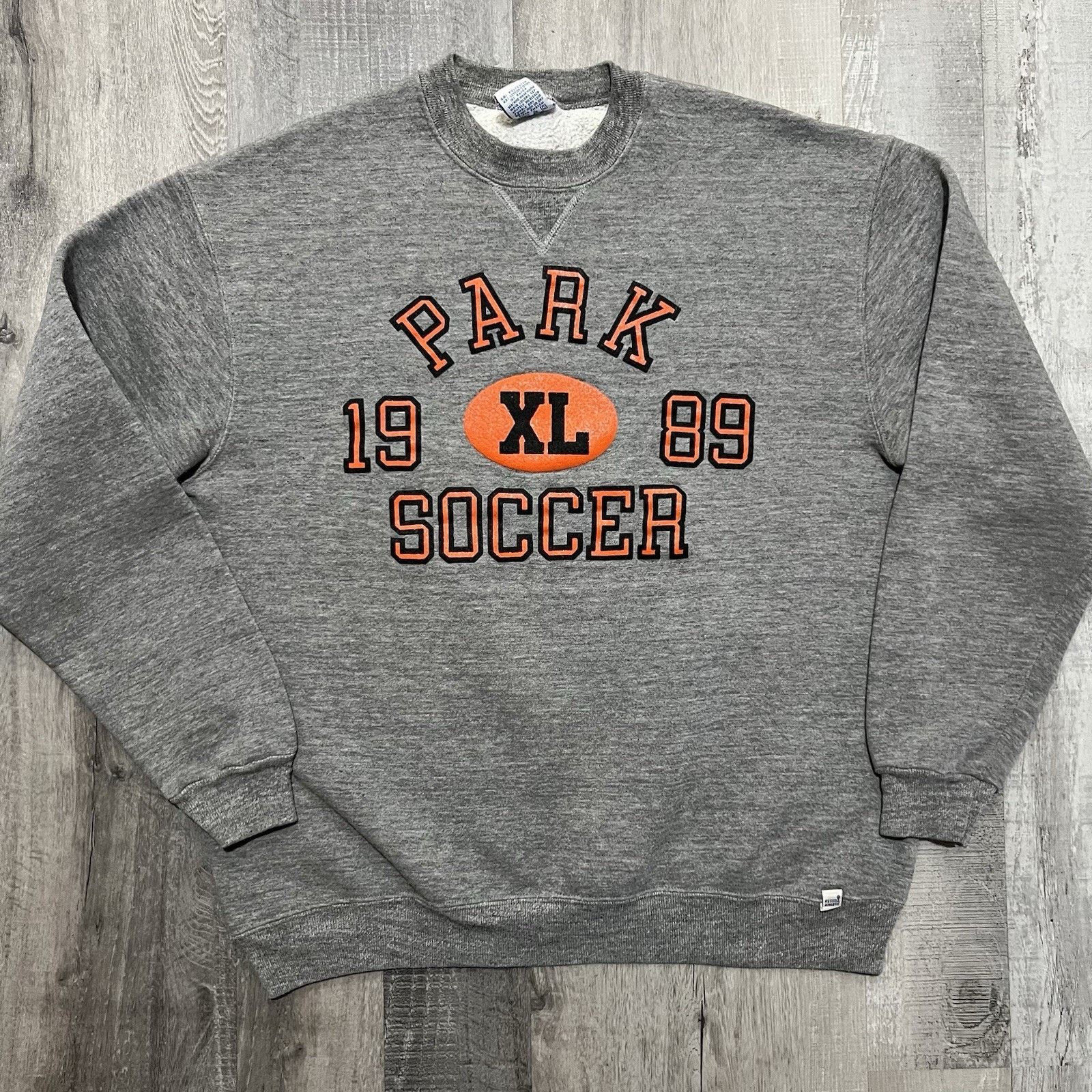Russell Athletic VTG Russell Athletic Park Soccer 1989 Crewneck Sweatshirt M Size US M / EU 48-50 / 2 - 1 Thumbnail
