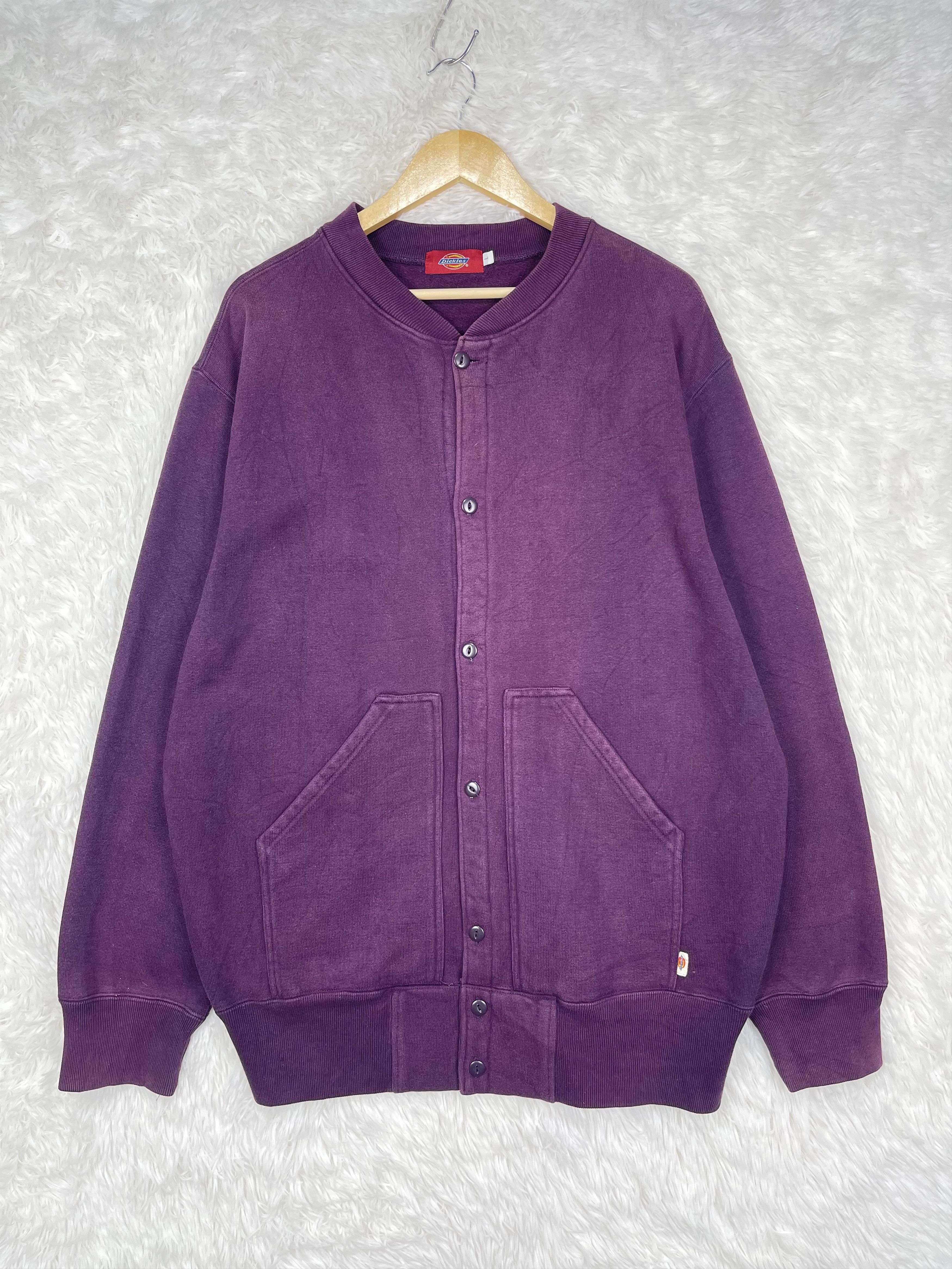 Dickies Vintage Dickies Button Retro Workwear Sweatshirt AS0030 Size US L / EU 52-54 / 3 - 1 Thumbnail