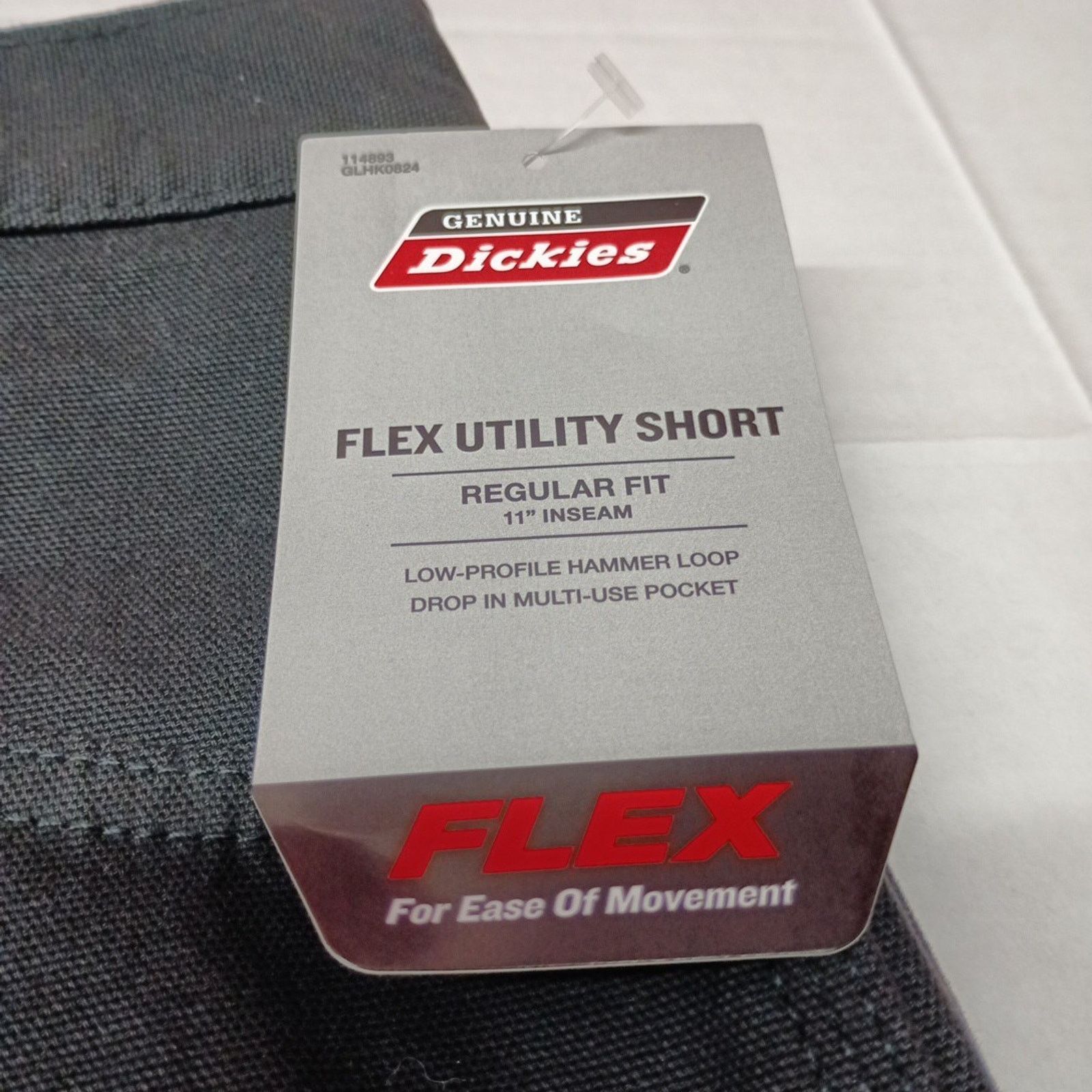 Dickies Dickies Men's Size 40 11” Ins Black Work Shorts Flex Utility Size US 40 / EU 56 - 2 Thumbnail