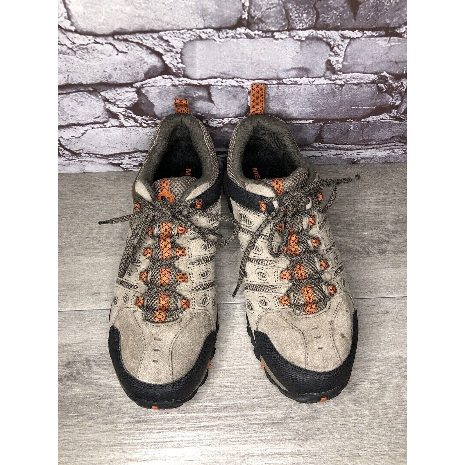 Merrell Merrell Crosslander 2 Boulder Apricot Beige Orange Lace Hiki Size US 12 / EU 45 - 10 Thumbnail
