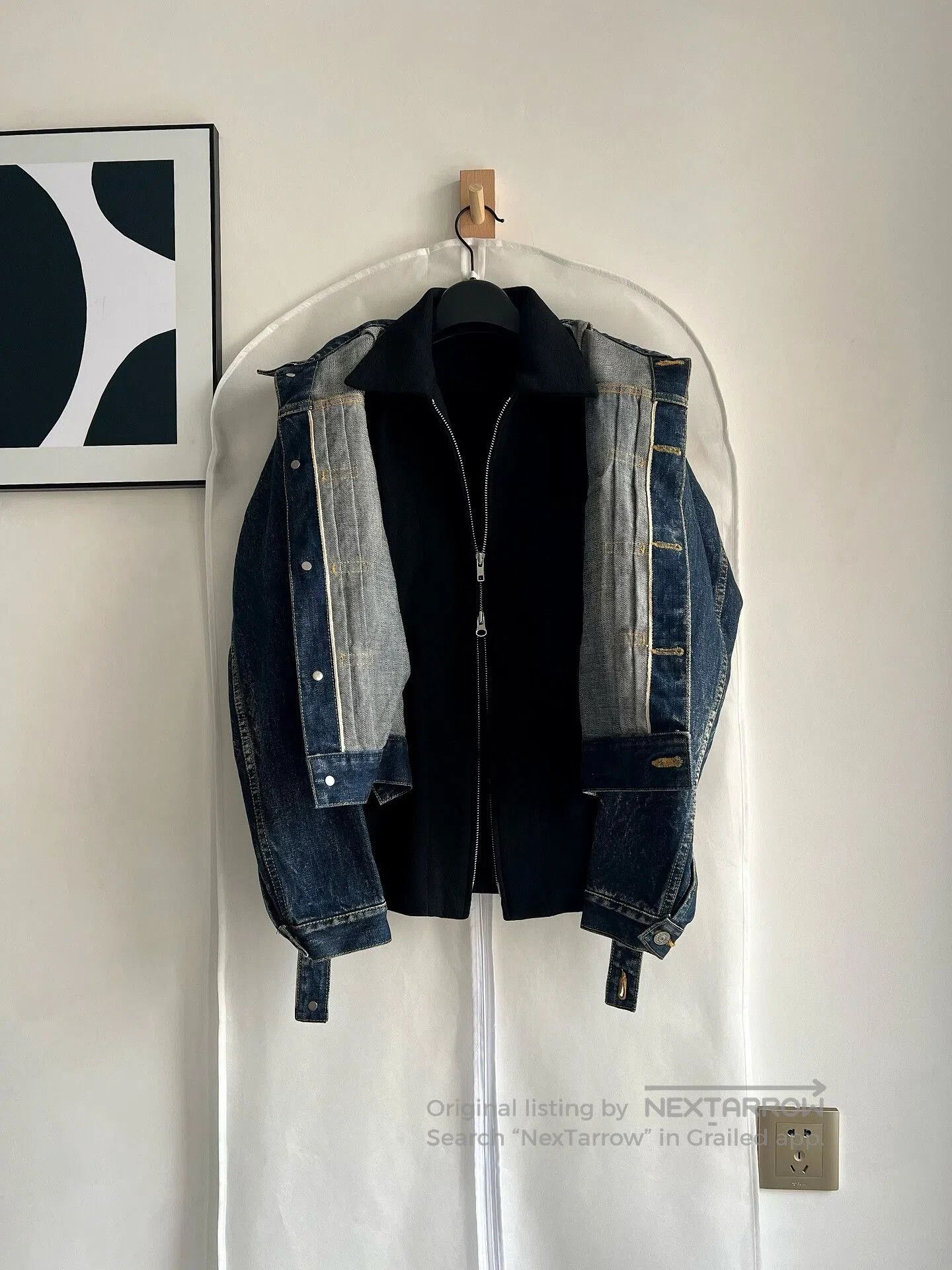 Yohji Yamamoto Yohji Yamamoto Denim Jacket. Size S / US 4 / IT 40 - 4 Thumbnail