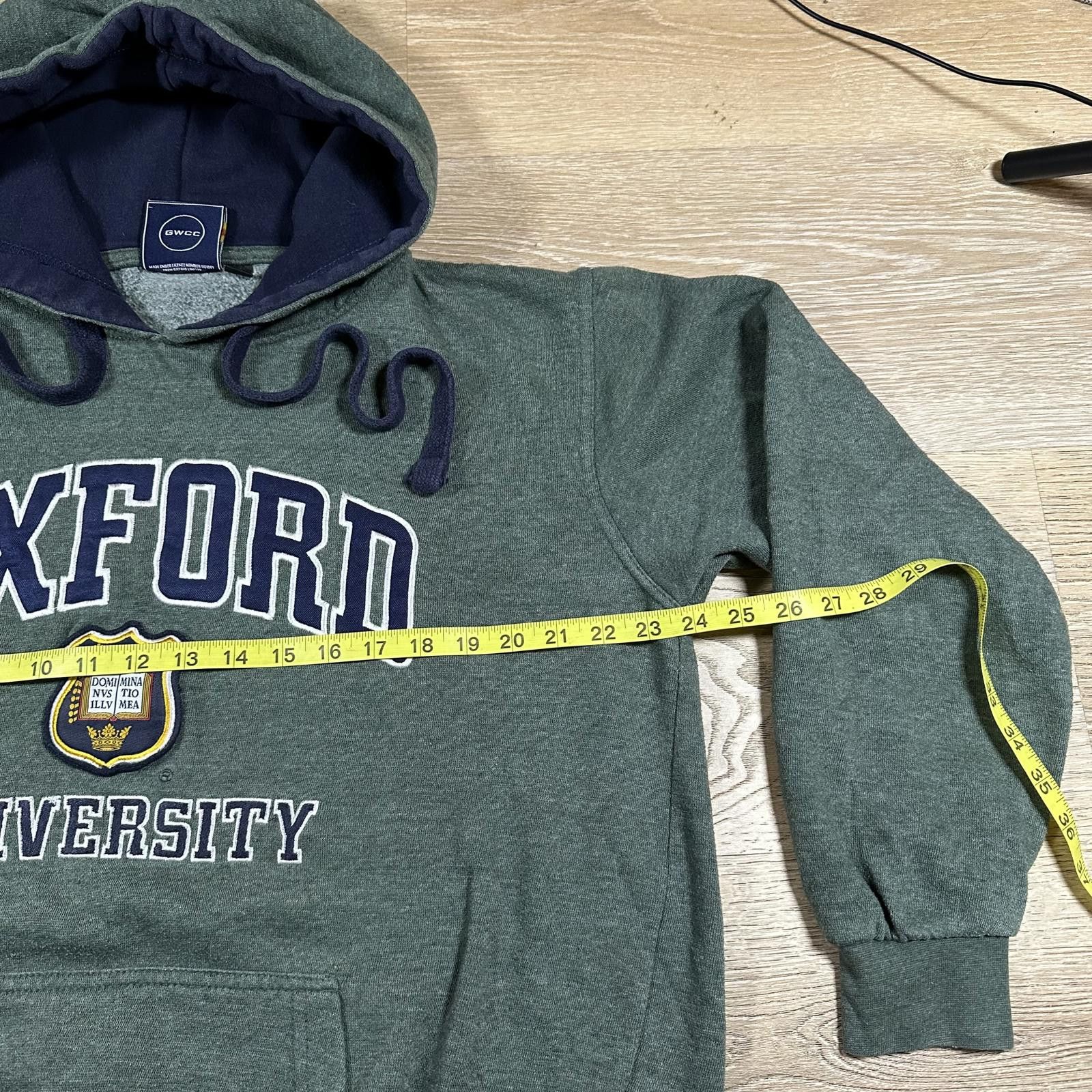 Other Oxford University Mens Hoodie Size L Green University Logo Size US L / EU 52-54 / 3 - 10 Thumbnail