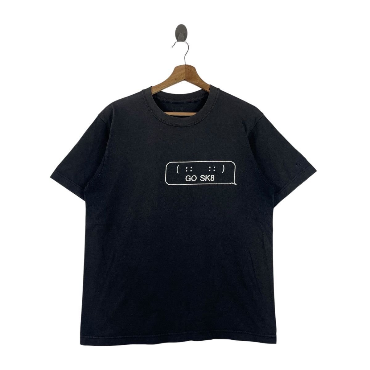 Japanese Brand × Vintage Go Sk8 Skater Short Sleeve Tee Shirt Size US M / EU 48-50 / 2 - 1 Thumbnail