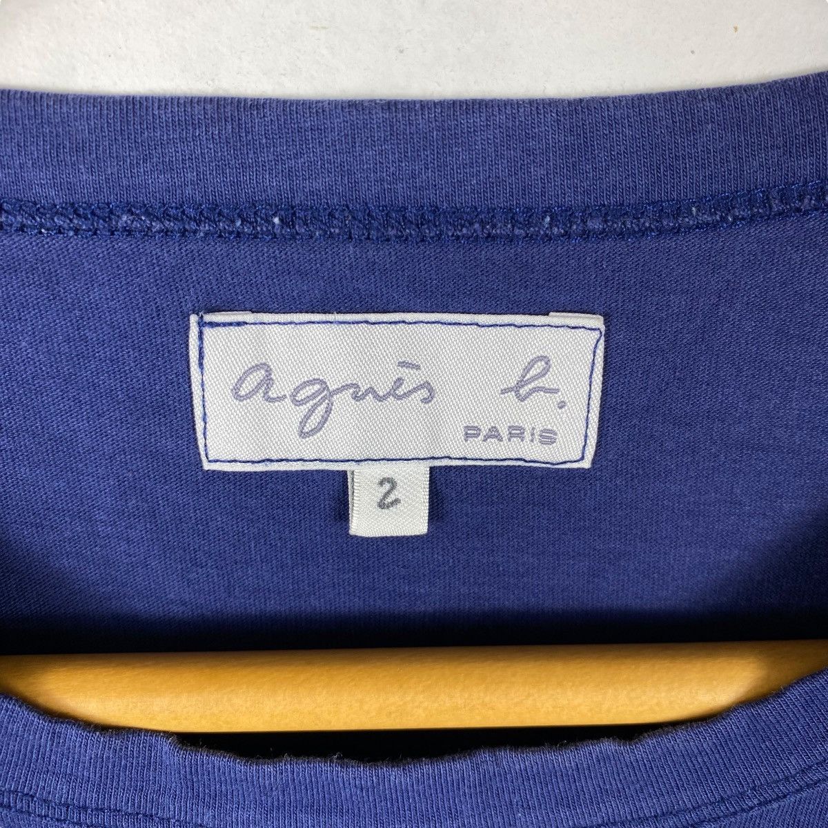 agnes b. Vintage AGNES B. Paris Ruppert & Mulot Artwork Women Tops Size S / US 4 / IT 40 - 6 Thumbnail
