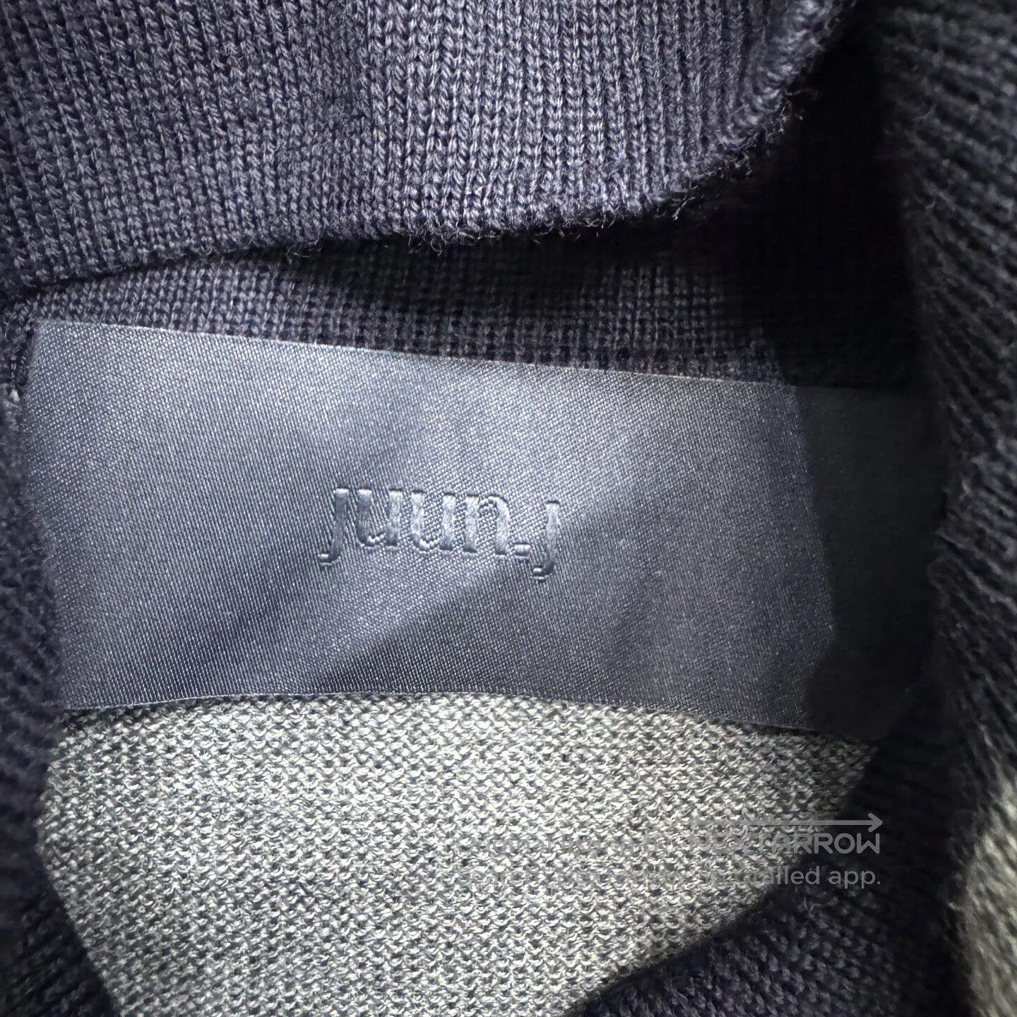 Juun.J juun.j Double-layered collar wool knit sweater| Size US M / EU 48-50 / 2 - 3 Thumbnail