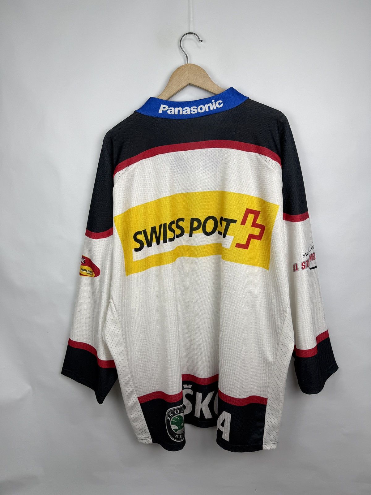 Fila 🇨🇭Vintage 2003 Fila Swiss Stars Hockey Jersey Tissot Skoda Size US XL / EU 56 / 4 - 10 Thumbnail