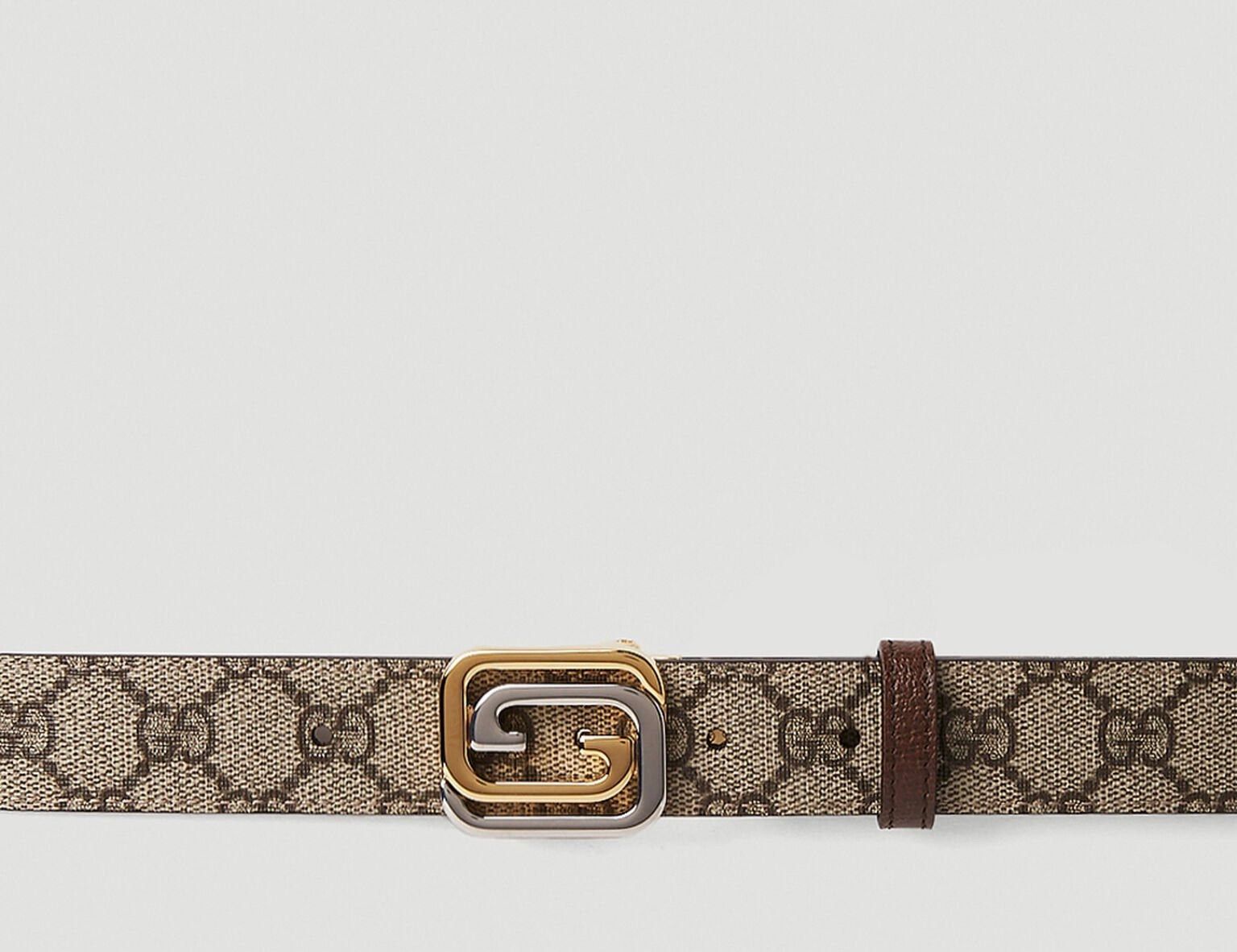 Gucci Gucci Squared Interlocking G Reversible Belt SIZE 80 Size ONE SIZE - 1 Thumbnail