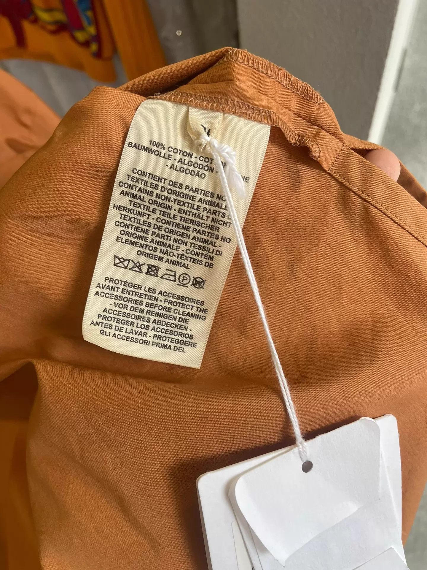 Hermes Hermes Caramel Short Sleeve Shirt & Short Set Size XS / US 0-2 / IT 36-38 - 7 Thumbnail