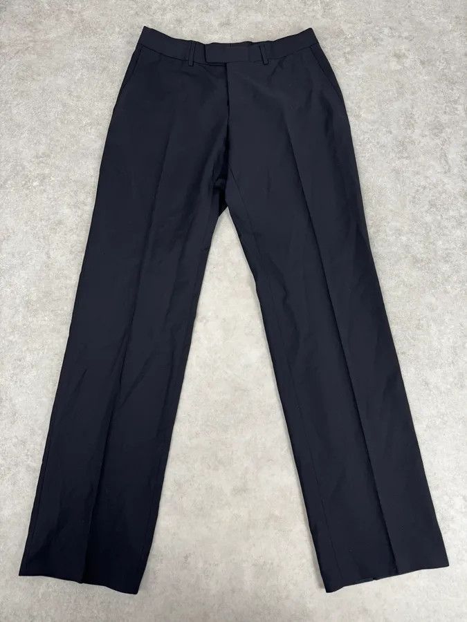 Gucci 2000s Gucci Navy Minimalist Tailored Pants Size US 32 / EU 48 - 4 Thumbnail