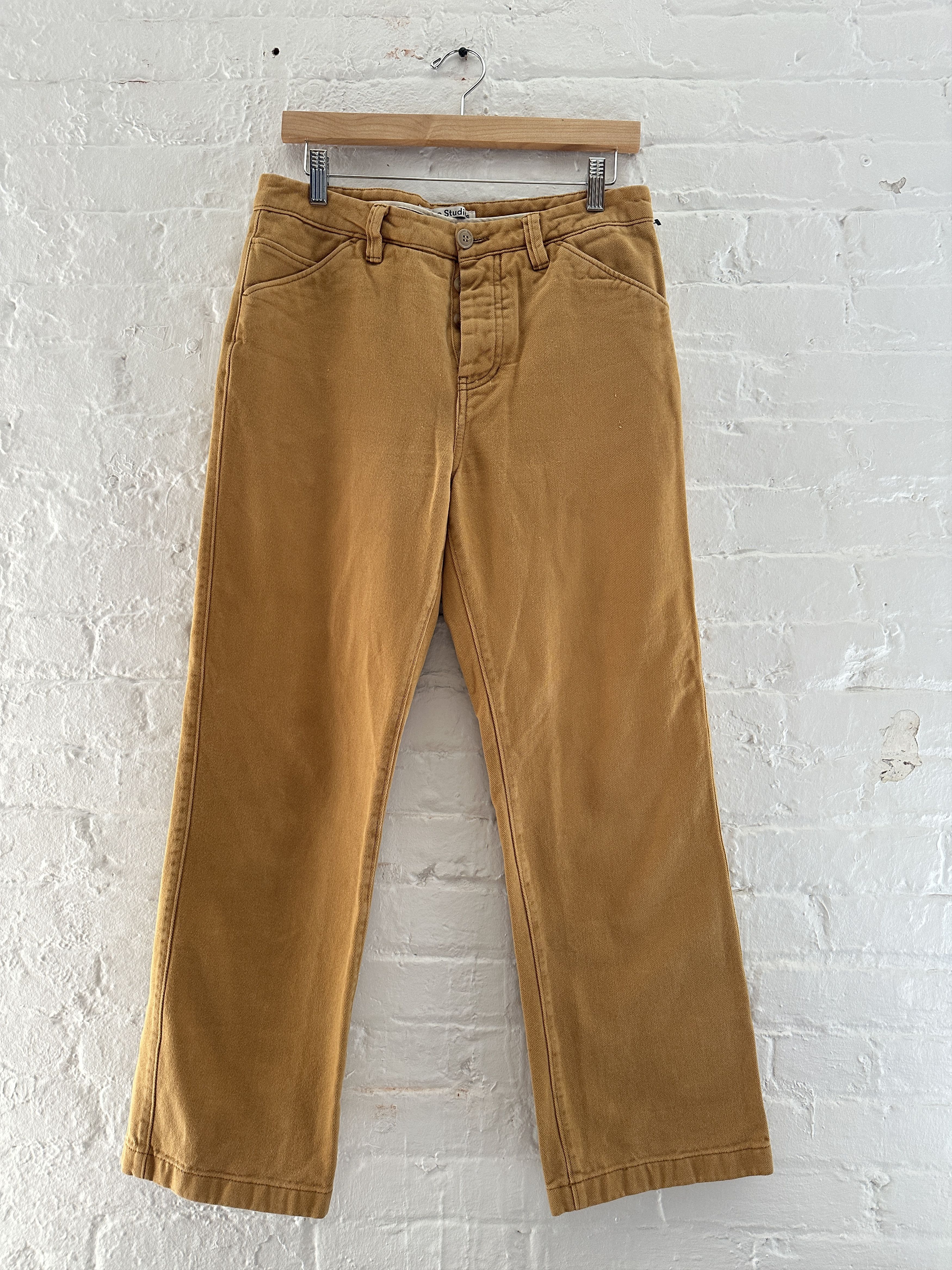 Acne Studios Acne Studios Straight Leg Trousers Size US 32 / EU 48 - 1 Thumbnail