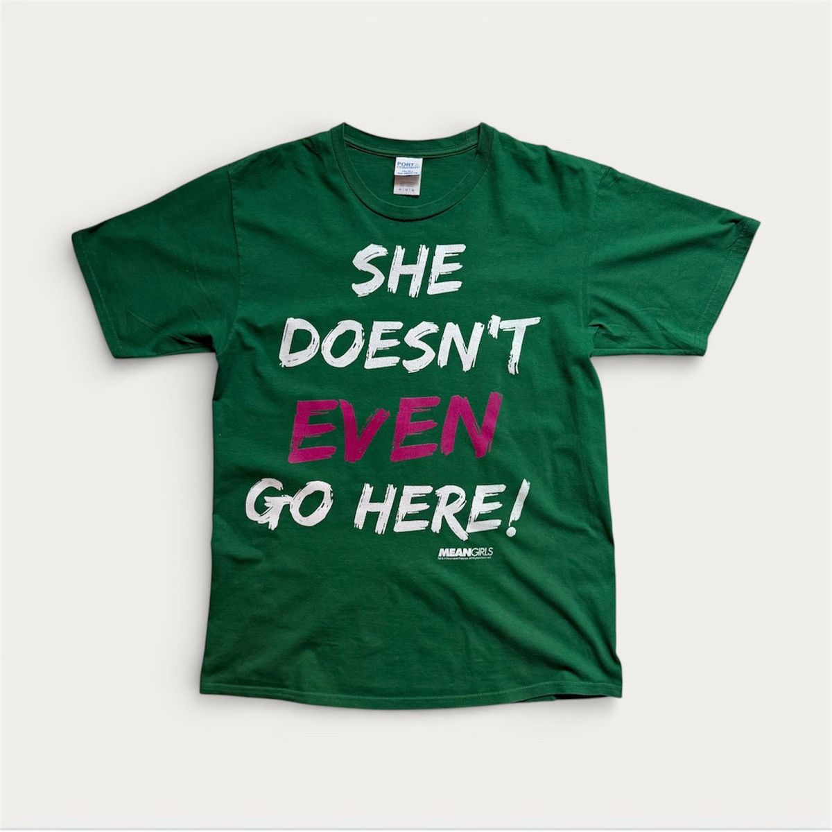 Port & Company Mean Girls She Doesn’t Even Go Here! Tee Size US M / EU 48-50 / 2 - 1 Thumbnail