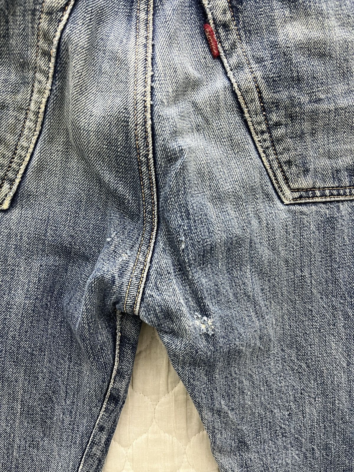 Vintage 🔥🔥🔥ARCHIVE SMITH SELVEDGE DENIM Size US 30 / EU 46 - 12 Thumbnail