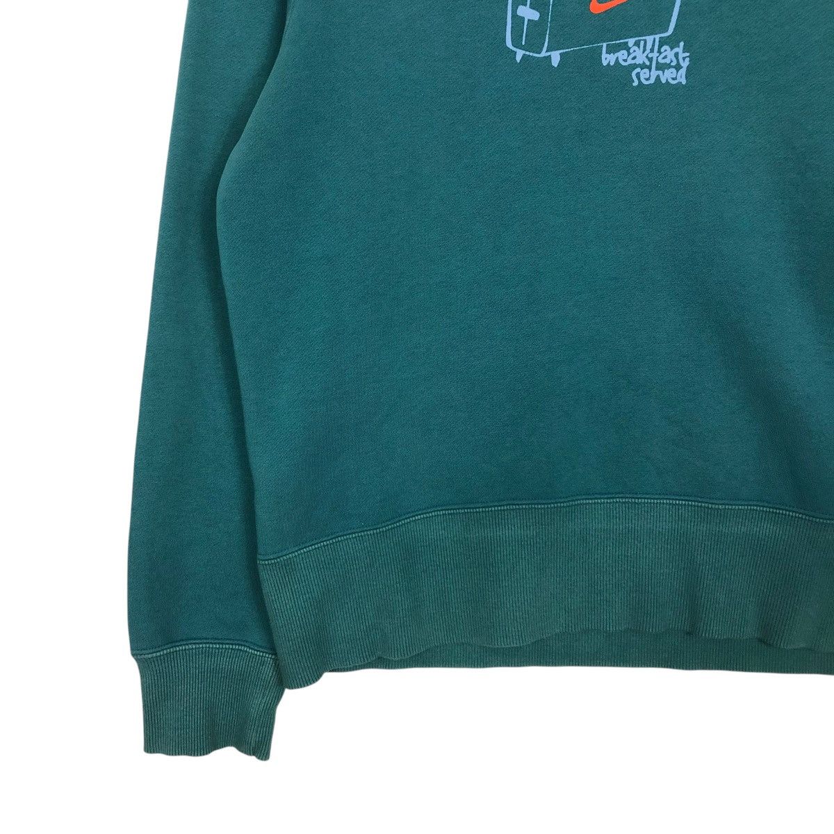 Nike 🔥VINTAGE JUMPER SWEATSHIRT NIKE BIG SWOOSH Size L / US 10 / IT 46 - 6 Thumbnail