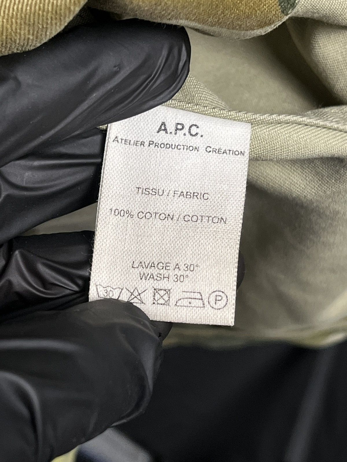 A.P.C. A.P.C. camouflage jacket windbreaker light jacket Size XS / US 0-2 / IT 36-38 - 7 Thumbnail
