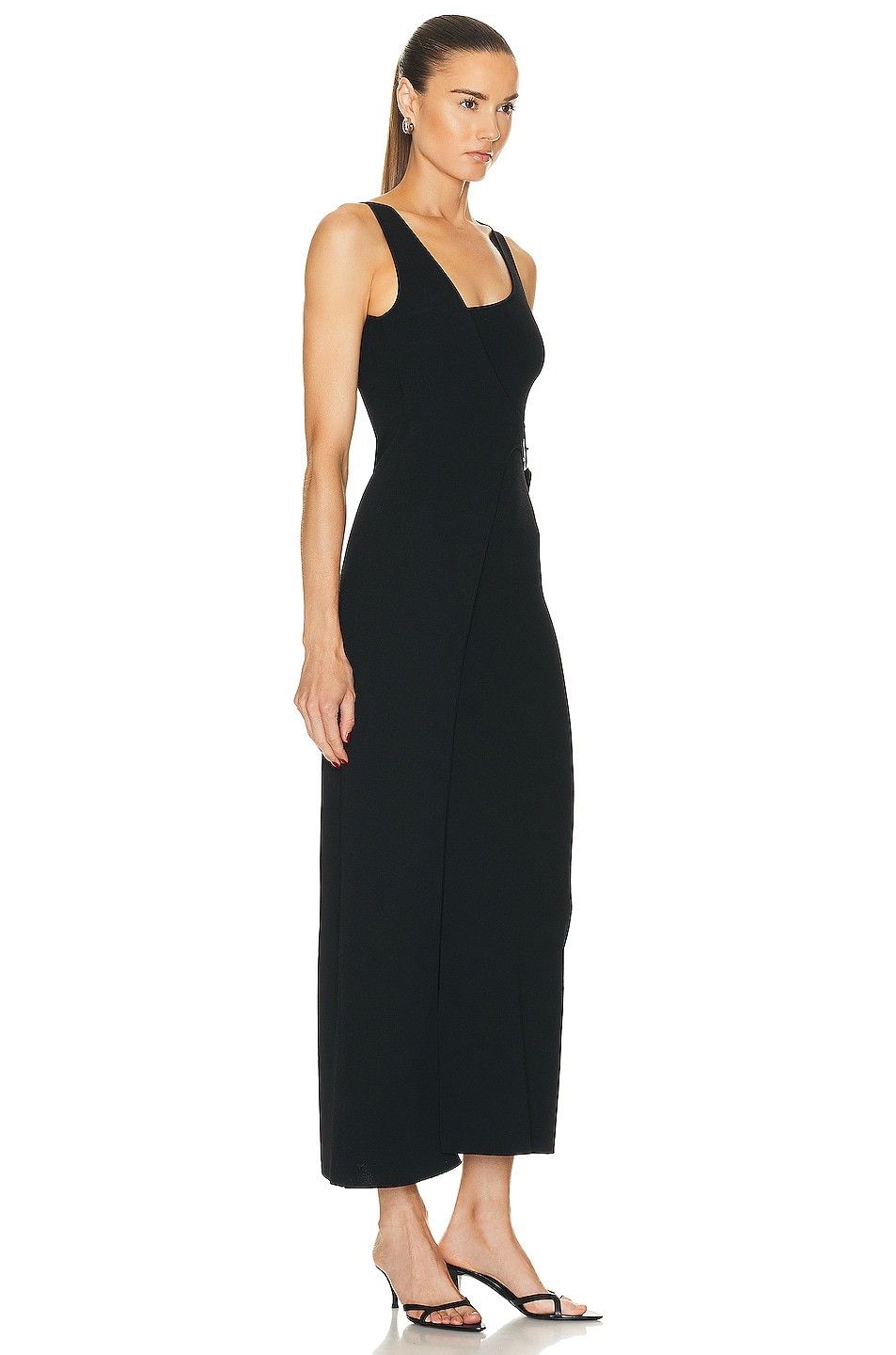 SIR. Modernist Belted Midi Dress Size XS / US 0-2 / IT 36-38 - 2 Thumbnail