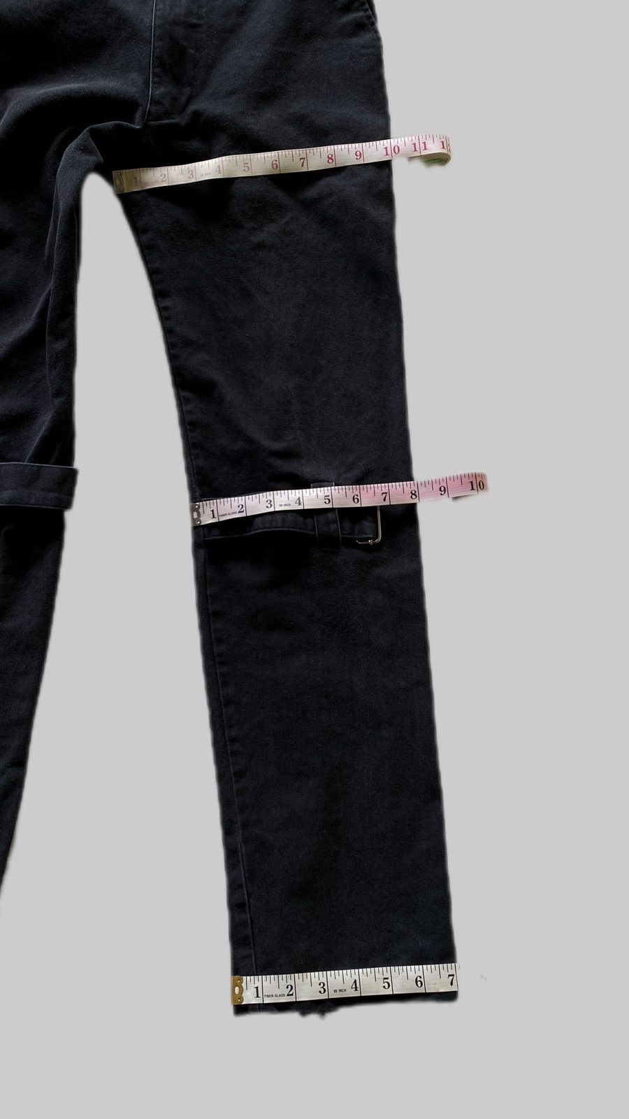 Japanese Brand Vintage Punk Seditionaries Bondage Zipper Pants Size US 28 / EU 44 - 7 Thumbnail