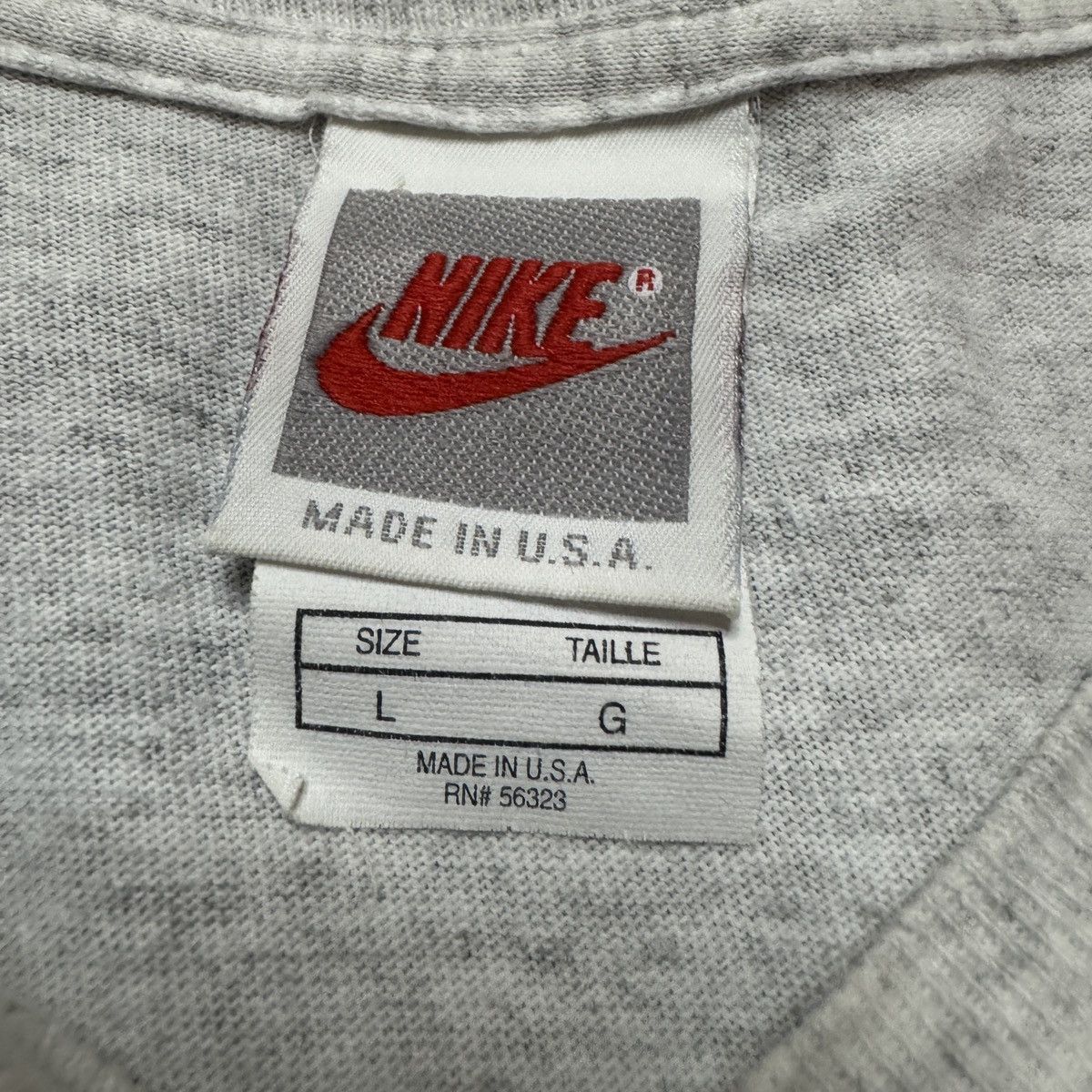 Nike Vintage 90s Nike Space Jam Hare Jordan Shirt Size US L / EU 52-54 / 3 - 5 Thumbnail