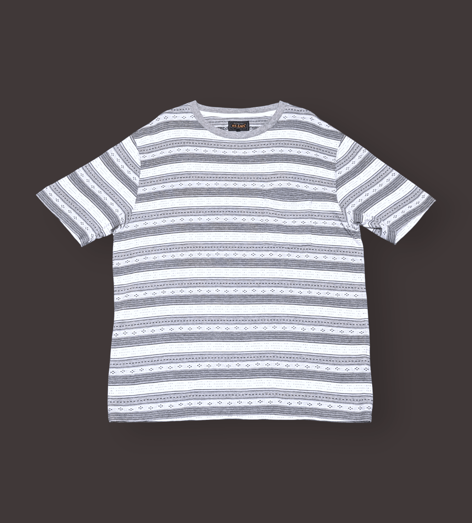 Beams Plus × Japanese Brand Japan Beam Plus Striped Beach T shirt Size US L / EU 52-54 / 3 - 1 Thumbnail