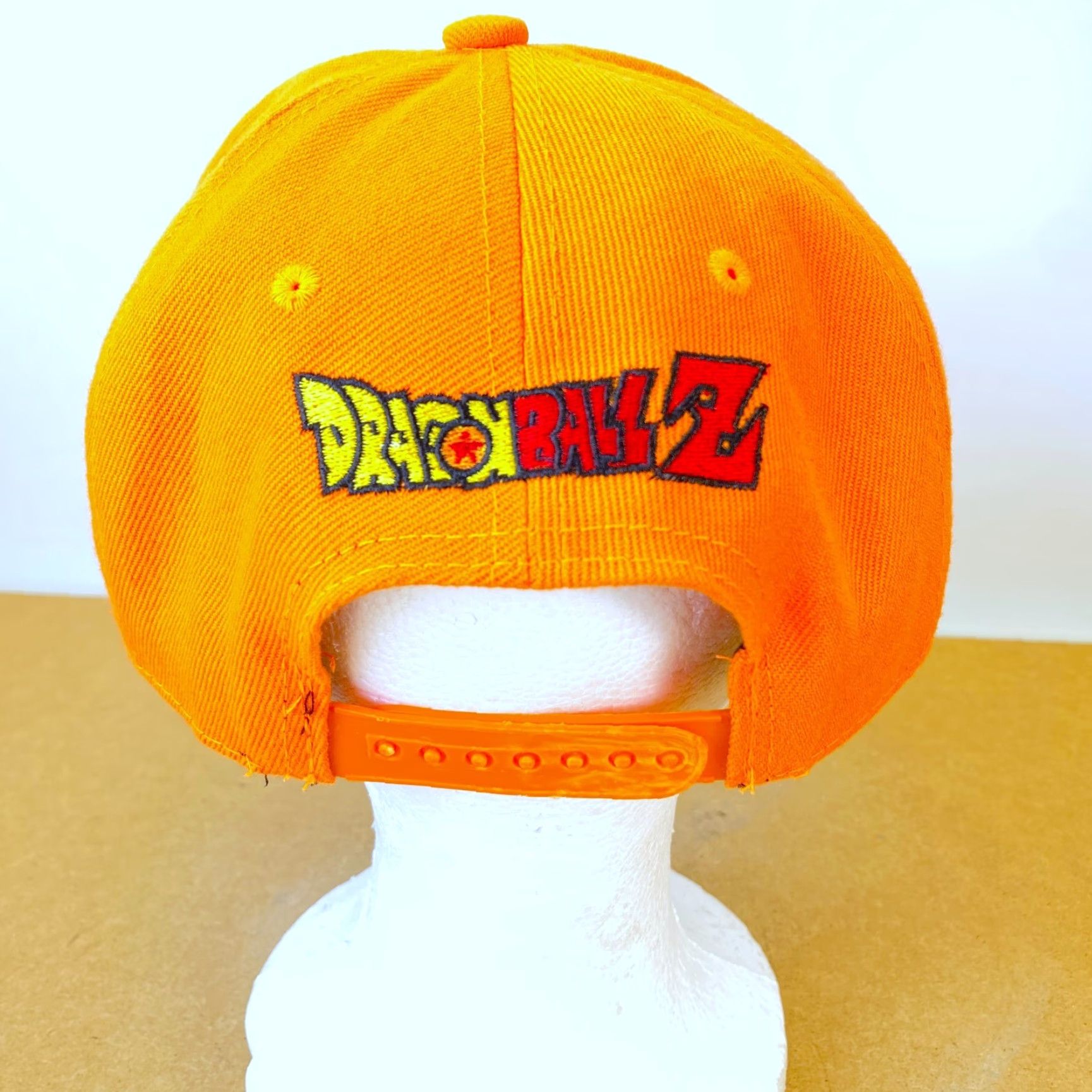Vintage Bioworld Dragon Ball Z Snapback Hat Orange Blue Embroidered Adjustable 90s Anime Mens Womens Hat Size ONE SIZE - 3 Thumbnail