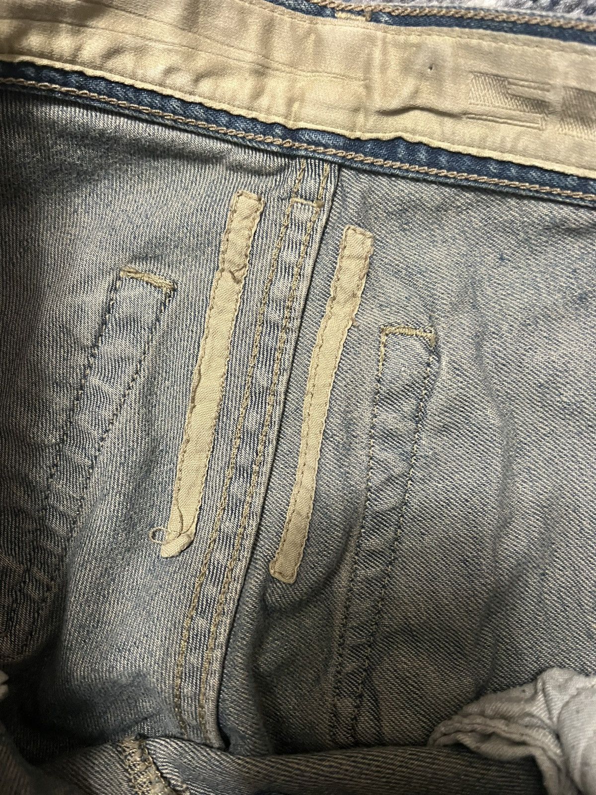Rick Owens Olmar and Mirta FW07 Mudwash Delave Dust Spiral Denim Size US 30 / EU 46 - 5 Thumbnail