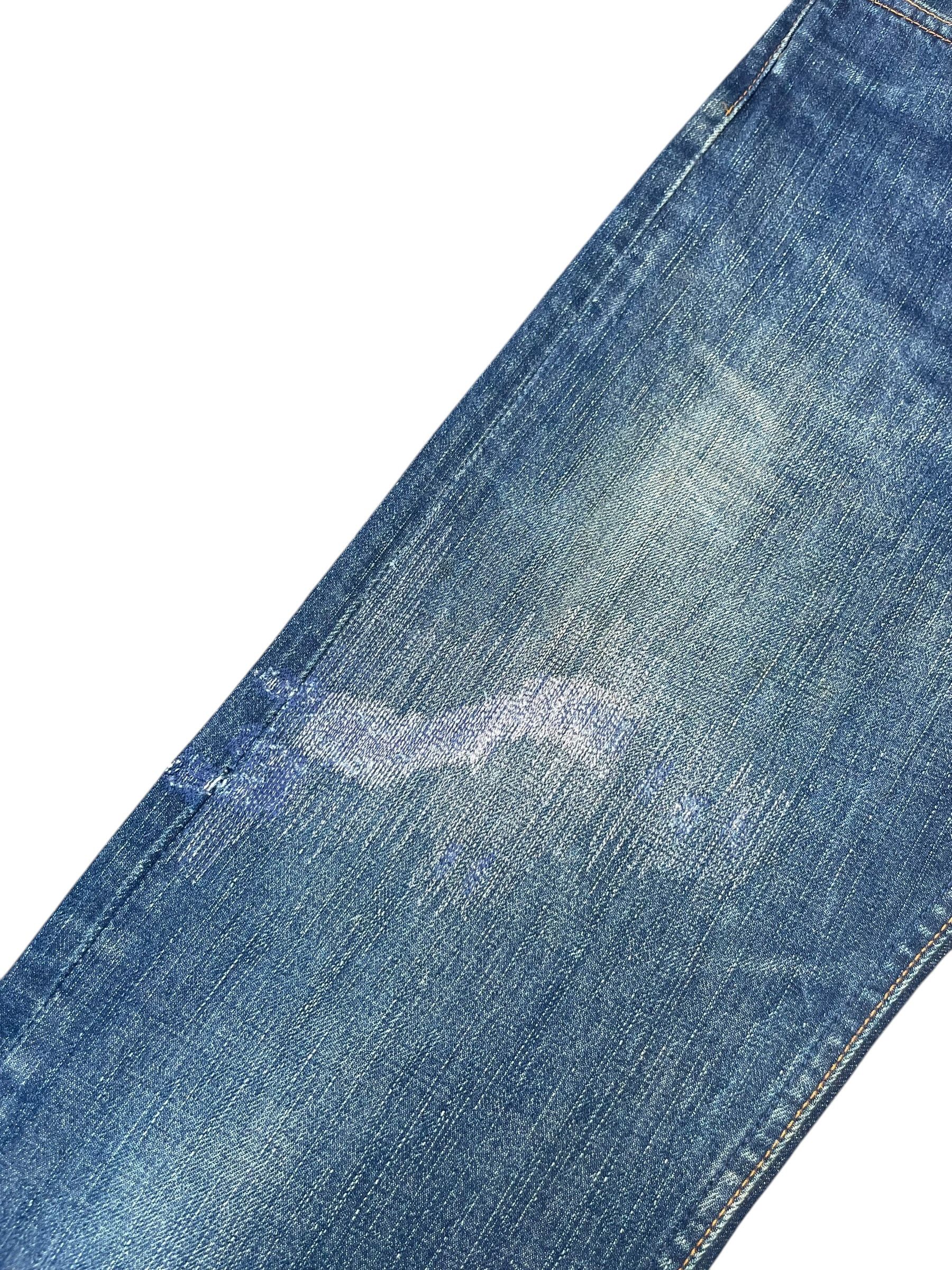 Levi's Vintage Levis 505 Distresed Size US 34 / EU 50 - 5 Thumbnail