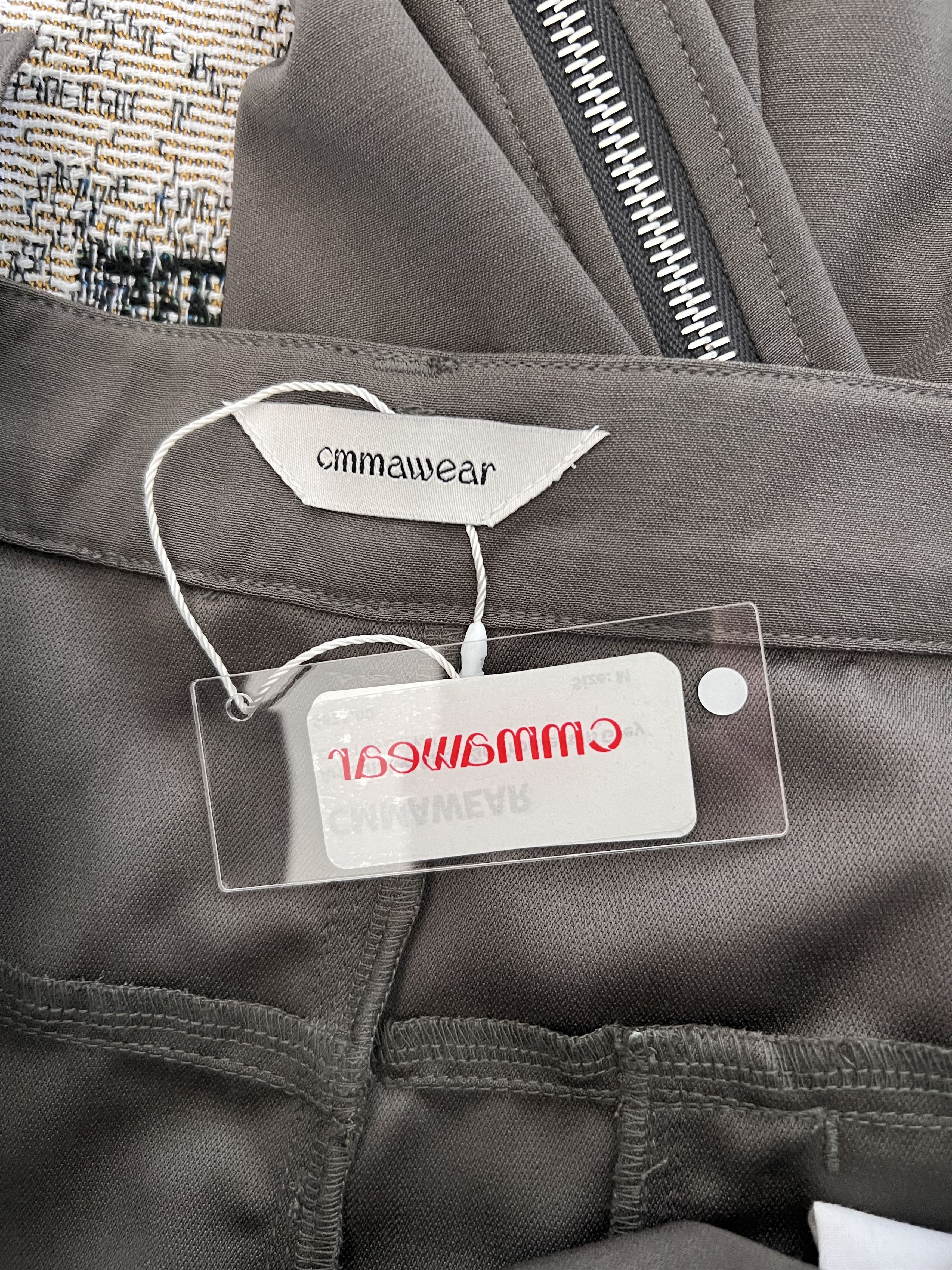 CMMAWEAR CMMAWEAR Articulated Back Zip Pants in Grey Size US 32 / EU 48 - 10 Thumbnail