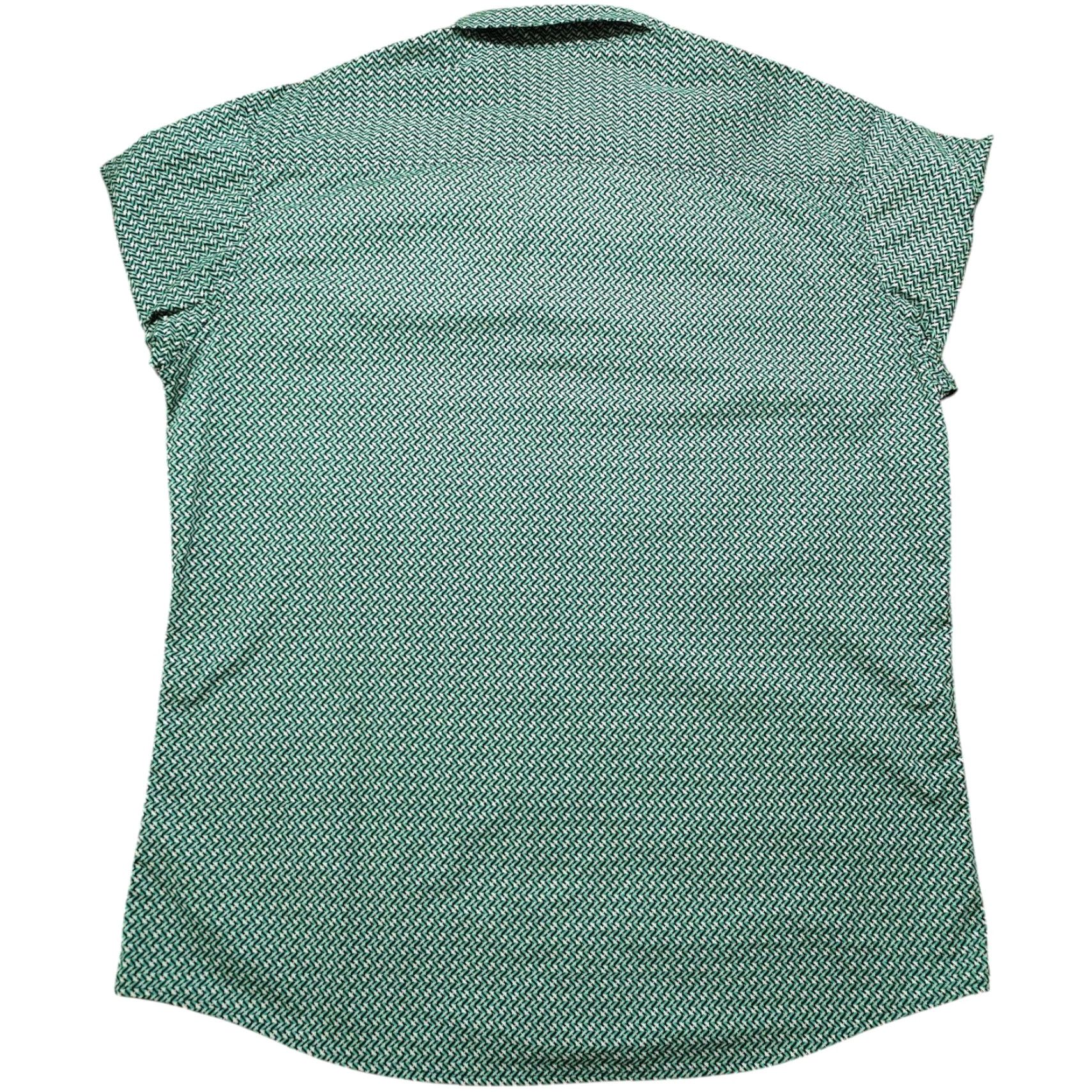 Vintage Cinch Western Button Up Shirt Mens 2XL Green Geometric Long Sleeve Shirt Size US XXL / EU 58 / 5 - 3 Thumbnail