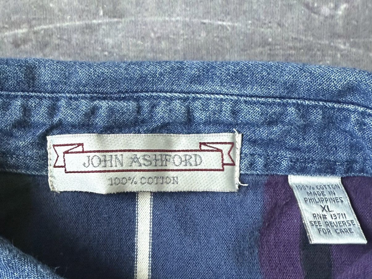 Vintage Vintage 90s John Ashford Rugby Polo (XL) Size US XL / EU 56 / 4 - 5 Thumbnail