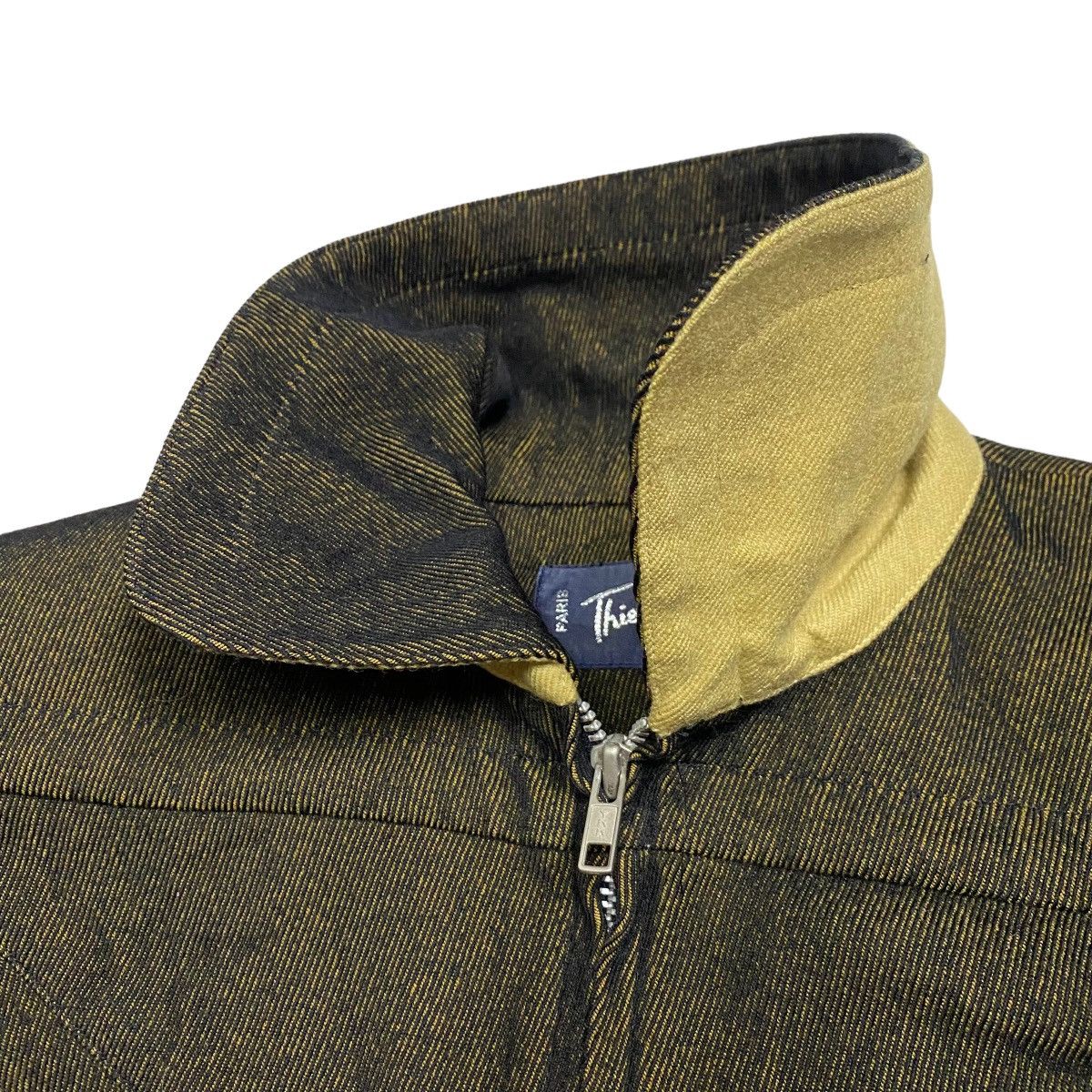 Thierry Mugler Thierry Mugler 80s denim triagle metal button Size US M / EU 48-50 / 2 - 11 Thumbnail