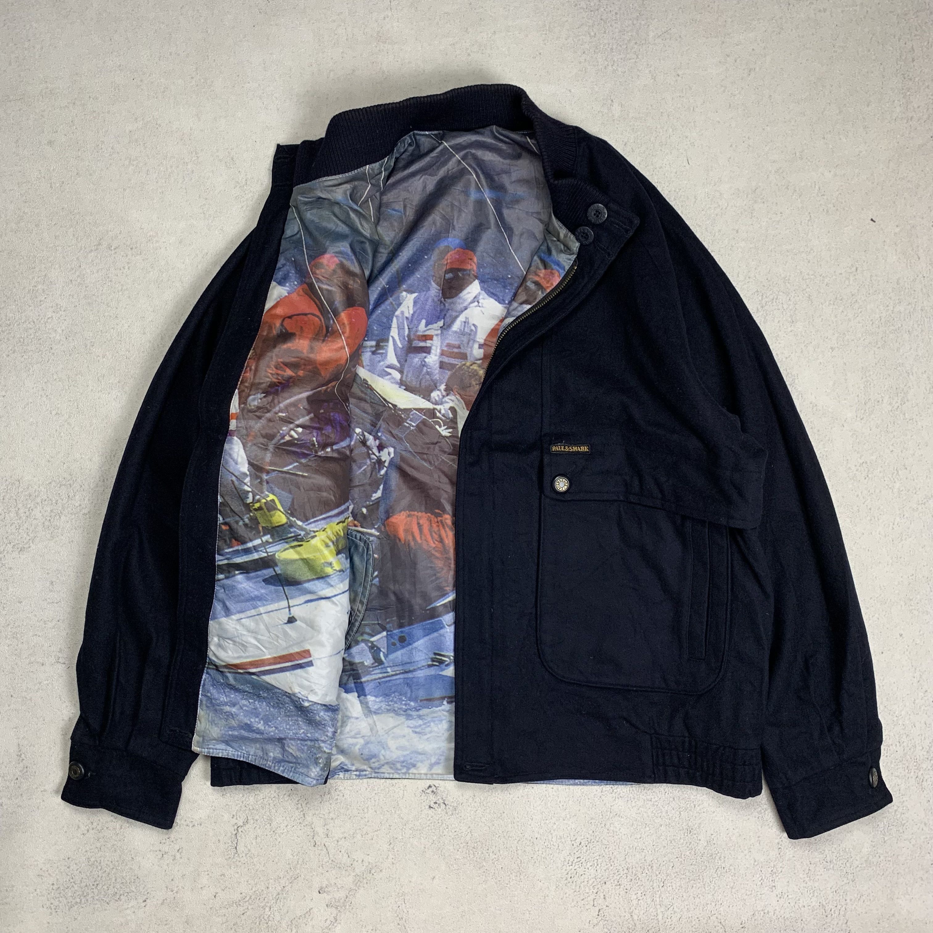 Paul & Shark Reversible Paul & Shark Yachting Wool Jacket Size US M / EU 48-50 / 2 - 1 Thumbnail