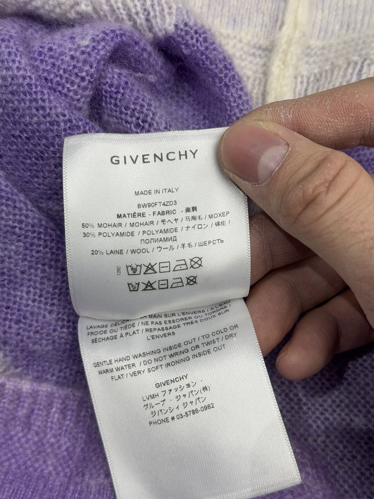 Givenchy Givenchy 22fw sweater Size US L / EU 52-54 / 3 - 8 Thumbnail