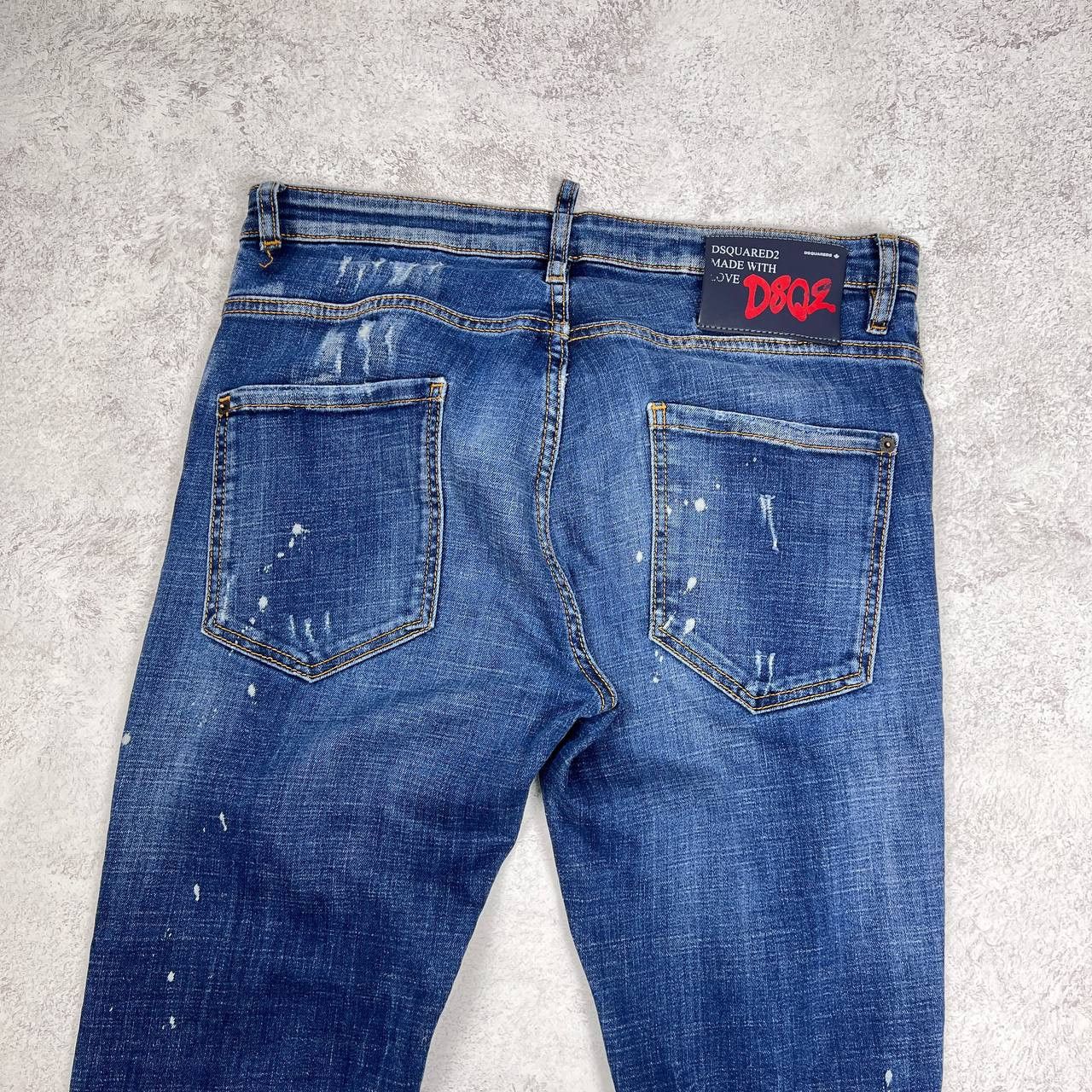 Dsquared2 Dsquared2 Men’s Jeans Distressed Paint Splatter Size US 30 / EU 46 - 16 Thumbnail