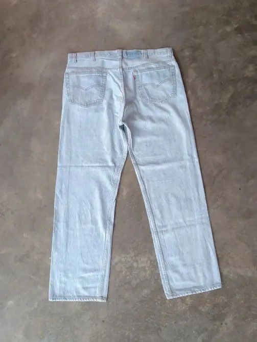 Levi's Vintage Levi's 501 Made In USA Faded Blue Jeans 38x30 Size US 38 / EU 54 - 2 Thumbnail