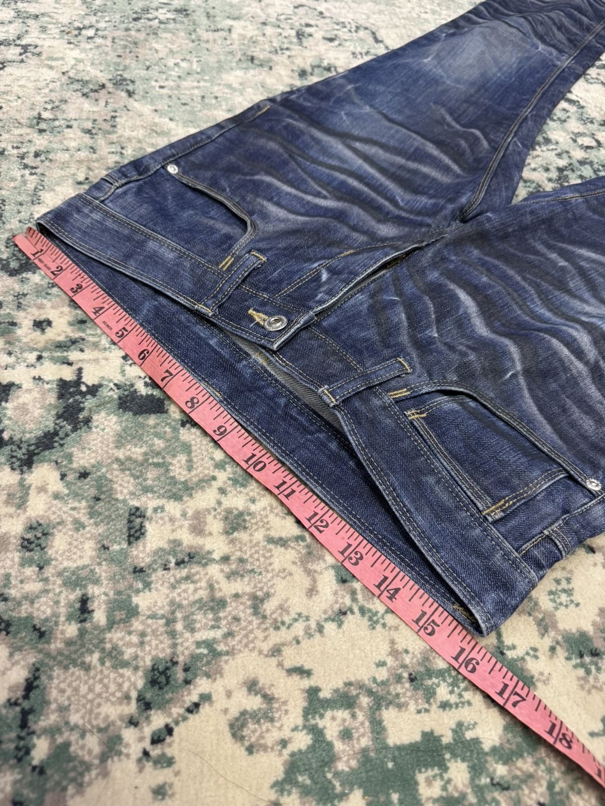 Neil Barrett BLACKBARRETT BY NEIL BARRETT LASER SEASONED SKINNY JEANS Size US 32 / EU 48 - 9 Thumbnail