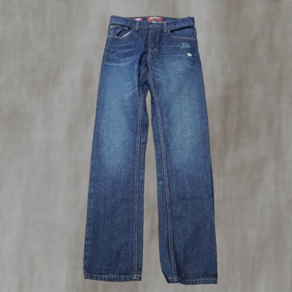 Vintage VINTAGE ARIZONA JEAN CO. Jeans Denim Blue Women's Size 16 5-Pocket Design Slim Straight Leg Jeans Advanced Flex 360 Size 38" / US 16 / IT 52 - 1 Thumbnail