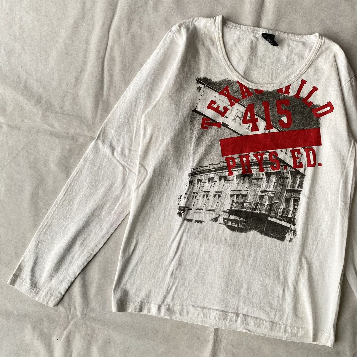 Issey Miyake × Japanese Brand × Yasuyuki Ishii Grunge Urban Vintage Bloody Texas Wild 415 Graphic Tees Size US M / EU 48-50 / 2 - 3 Thumbnail
