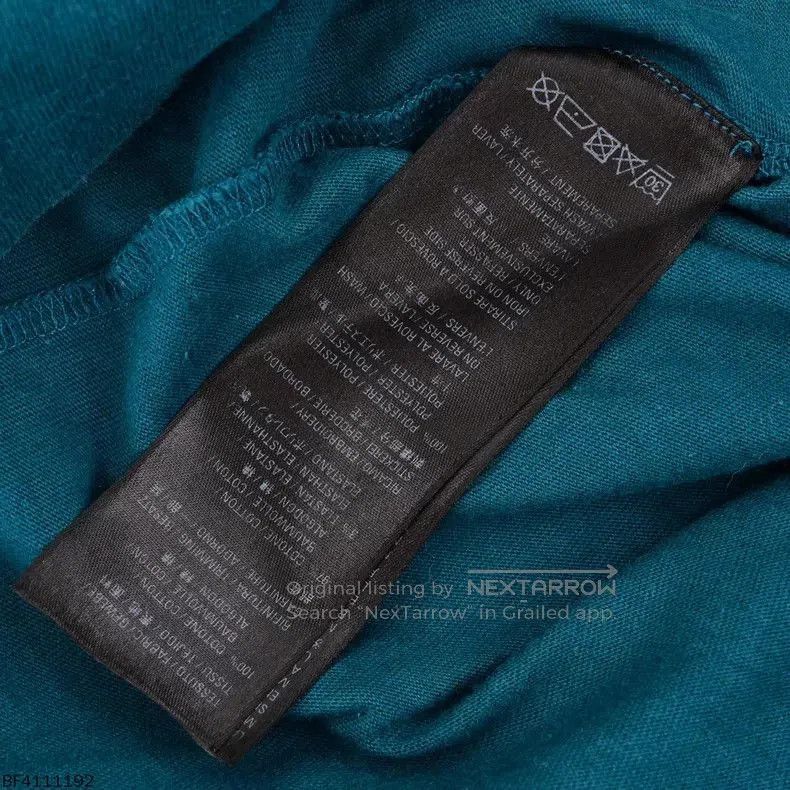 Balenciaga Balenciaga Solid Logo Embroidered T-Shirt XS. Size US XS / EU 42 / 0 - 4 Thumbnail