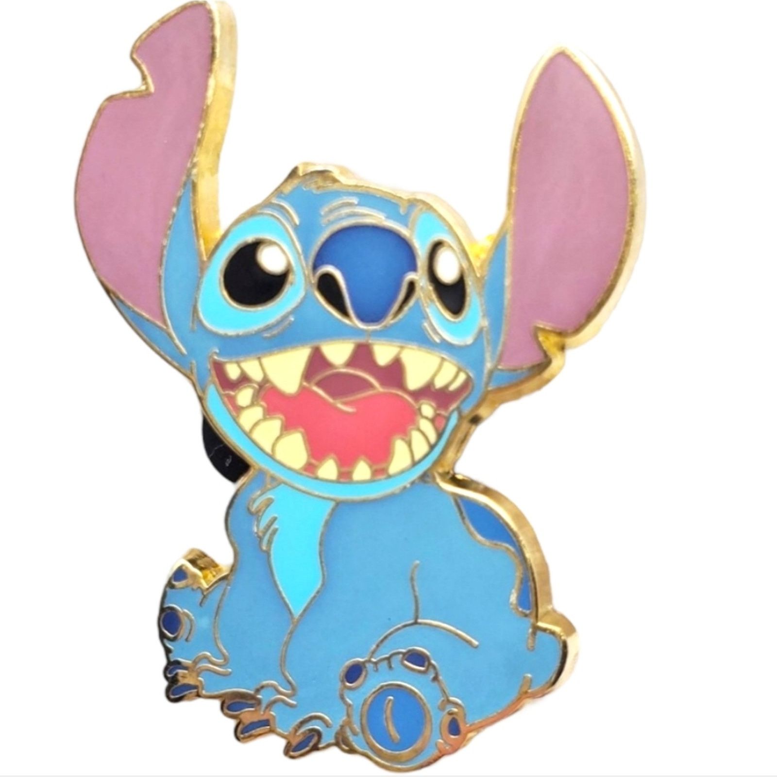 Disney Disney Lilo & Stitch Sitting 2008 Enamel Pin Size ONE SIZE - 1 Thumbnail
