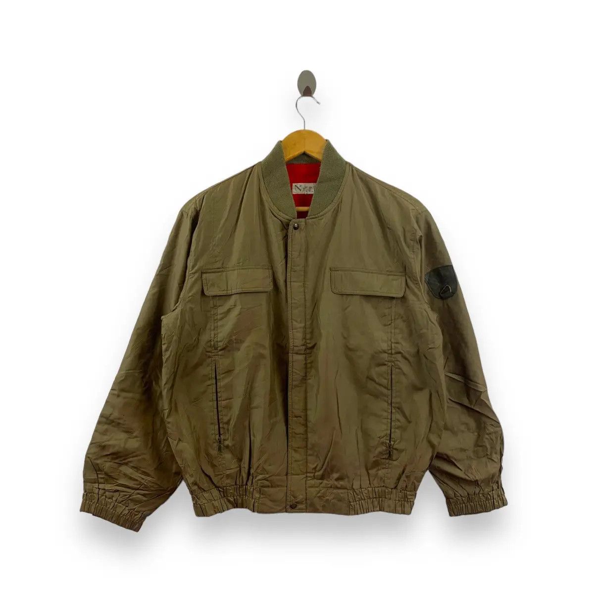 Vintage Vintage 80’ G. GELAN EUROPE Monsieur Patch Bomber Size US M / EU 48-50 / 2 - 1 Thumbnail