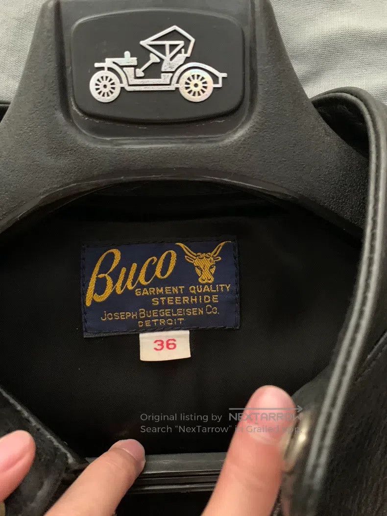 Buco Buco Classic motorcycle leather jacket Size US S / EU 44-46 / 1 - 2 Thumbnail