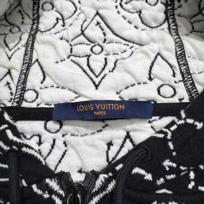 Louis Vuitton Louis Vuitton Old Flower Hooded Jacket Nextarrow-2505 Size US M / EU 48-50 / 2 - 2 Thumbnail