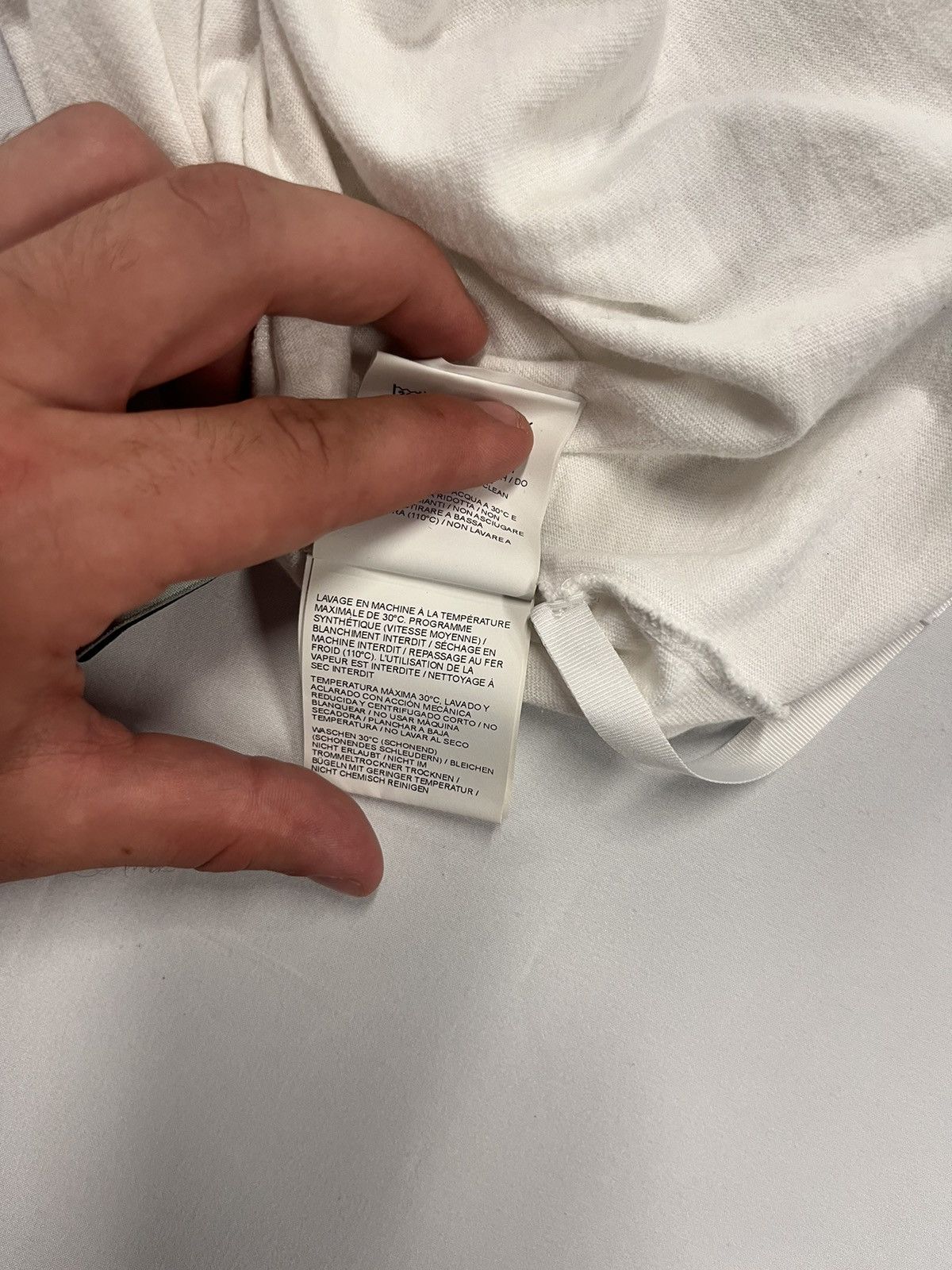 Off-White Off White Blurred Caravaggio T-shirt 'white' Size US S / EU 44-46 / 1 - 8 Thumbnail