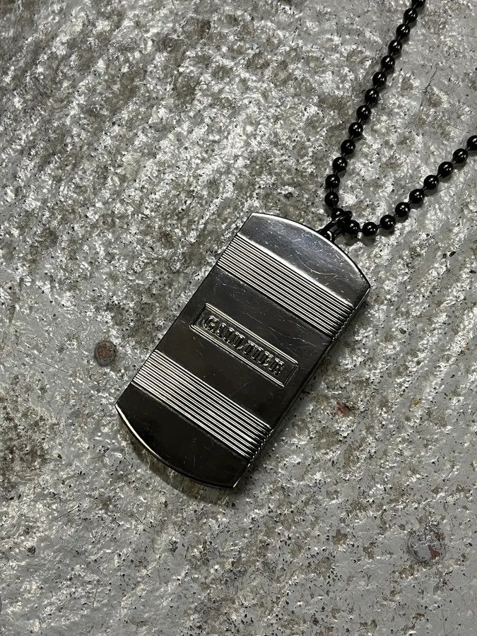 Jean Paul Gaultier Jean Paul Gaultier Steel Dog Tags Necklace Size ONE SIZE - 4 Thumbnail