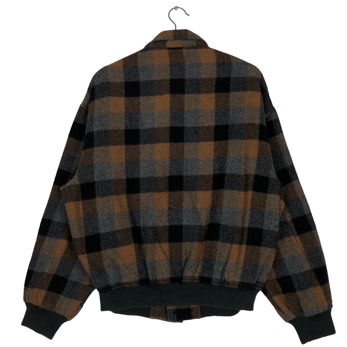 Japanese Brand 🔥Bomber Jacket Tartan Design Scash Issey Miyake Japan Size US M / EU 48-50 / 2 - 8 Thumbnail