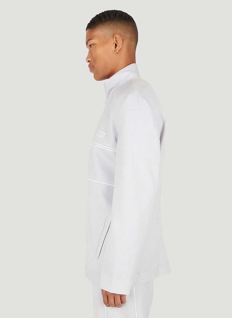 Martine Rose [NEW] $1190 SS22 Tailored Track Jacket Wool Jacquard Grey Size US M / EU 48-50 / 2 - 17 Thumbnail