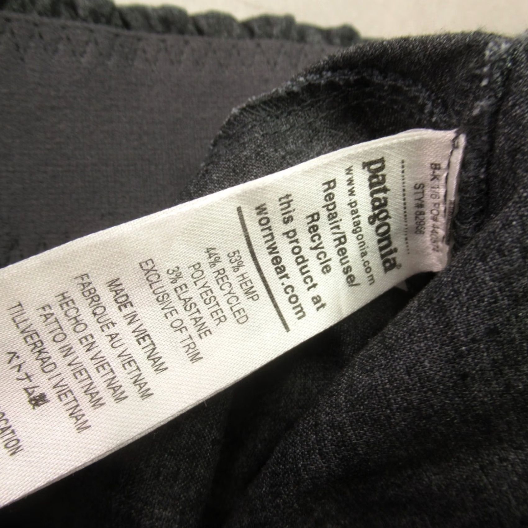 Patagonia Patagonia Pants Womens Gray 6 Straight Leg Pockets Lightweight Chino Size 28" / US 6 / IT 42 - 4 Thumbnail