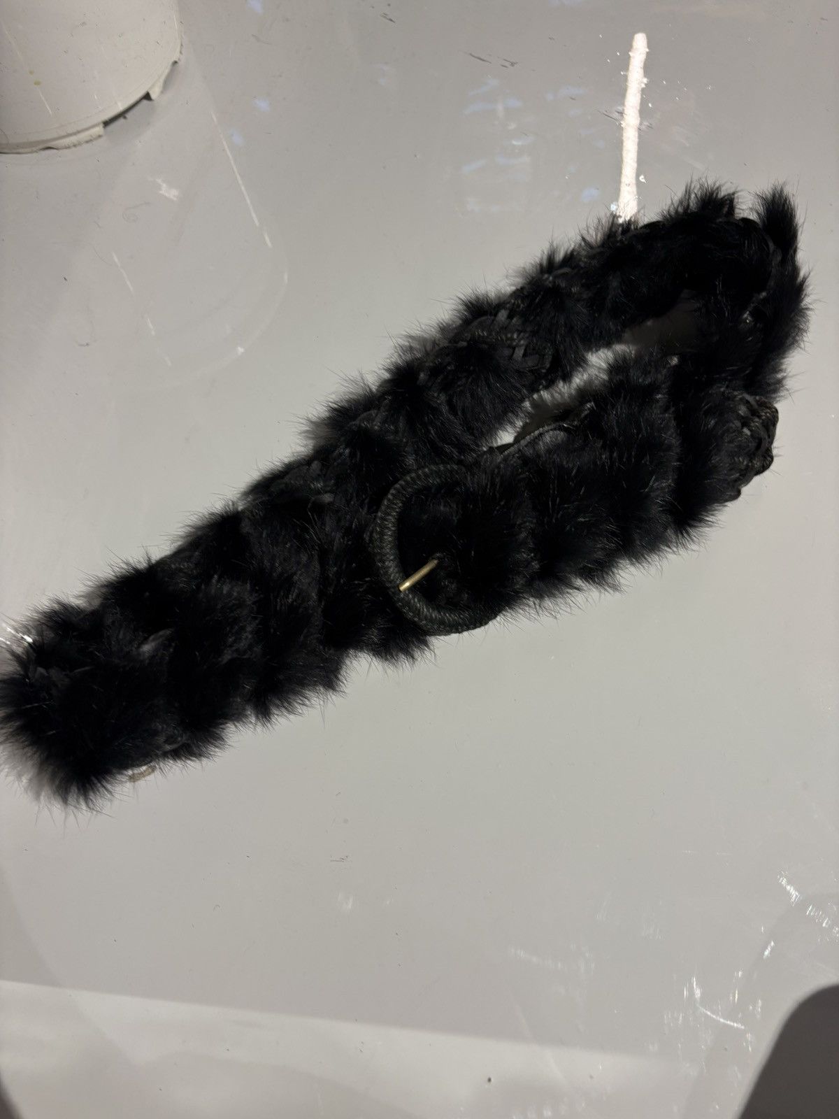 Vintage y2k fur belt Size ONE SIZE - 4 Thumbnail